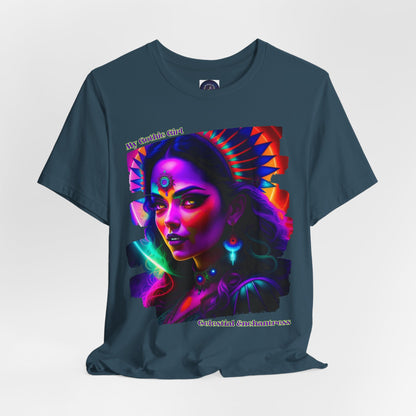 Celestial Enchantress Poetic Goth Graphic Tee – My Gothic Girl