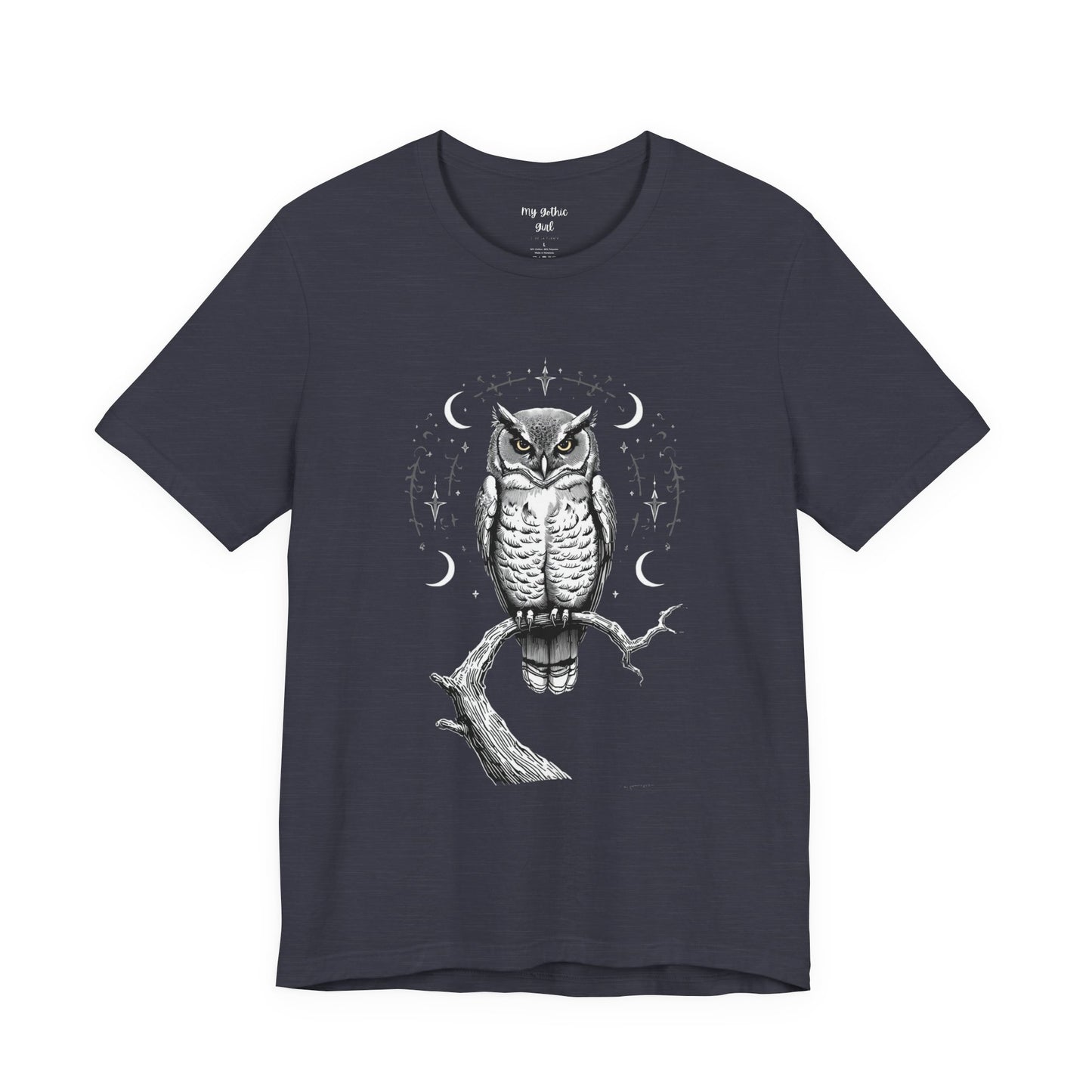 Gothic Watcher Owl - Graphic Tee