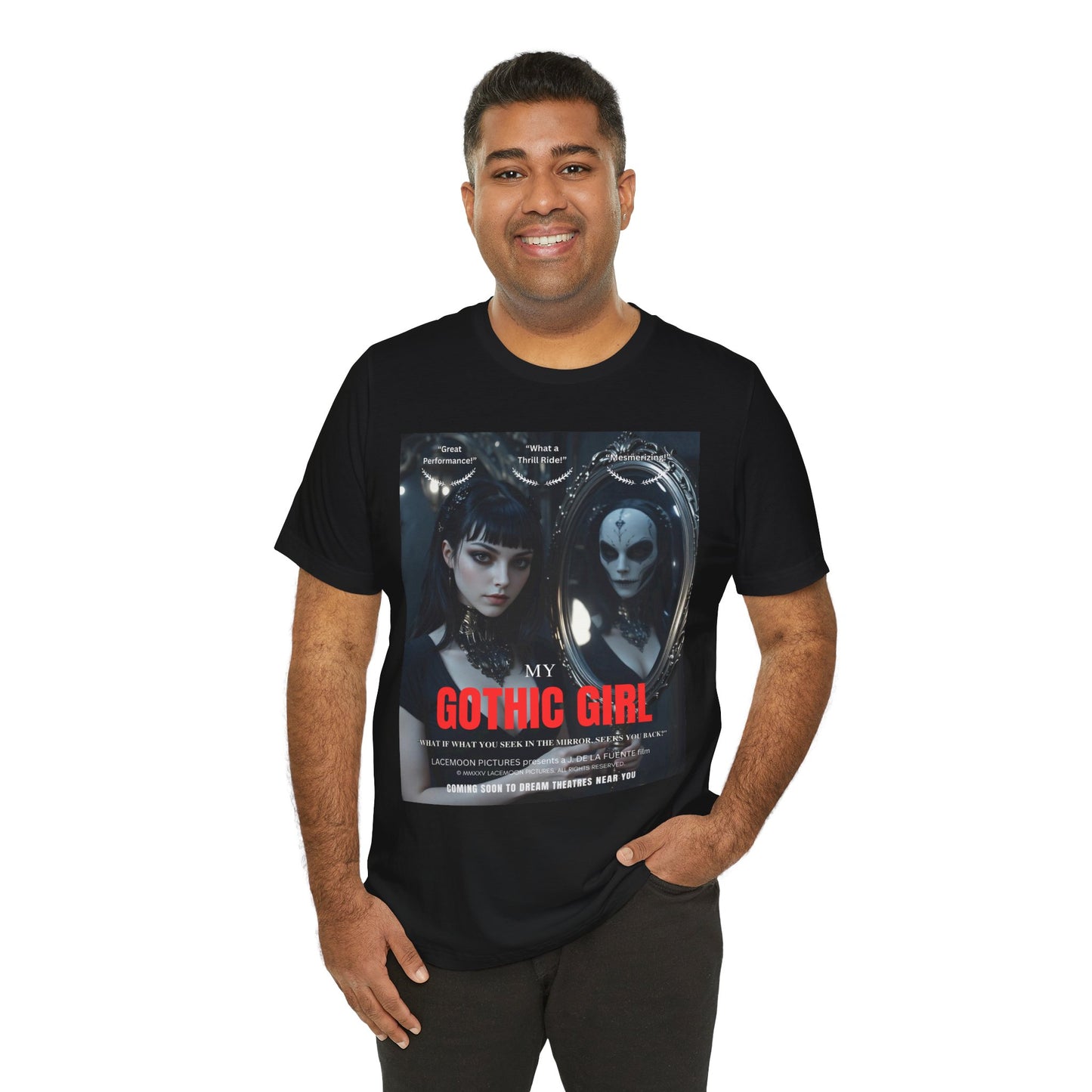 My Gothic Girl Graphic Tee – Whimsy Goth Streetwear, Dark Poetry Fashion, Alt Aesthetic Apparel
