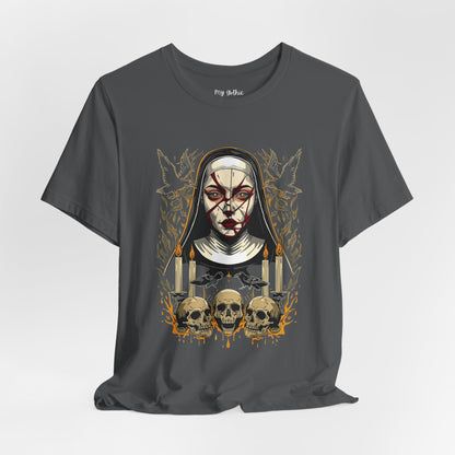 Nocturne Nun Gothic Pop Art T-Shirt