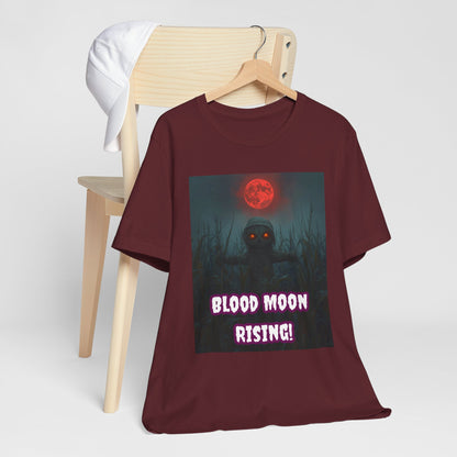 My Gothic Girl "Blood Moon Rising" Graphic T-Shirt Unisex Gothic Dark Fashion Casual Wear