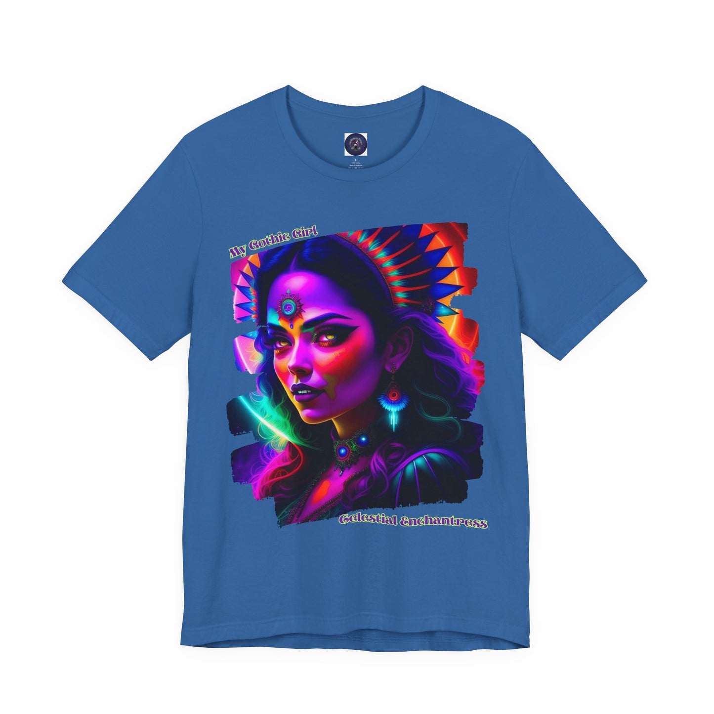 Celestial Enchantress Poetic Goth Graphic Tee – My Gothic Girl