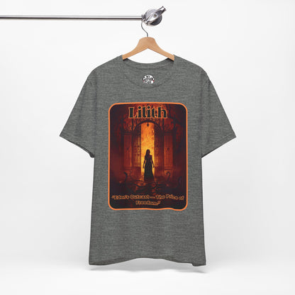 “Lilith  —  Eden’s Outcast, The Price of Freedom.” Graphic T-Shirt – Alt Aesthetic Poetic Goth Street-wear