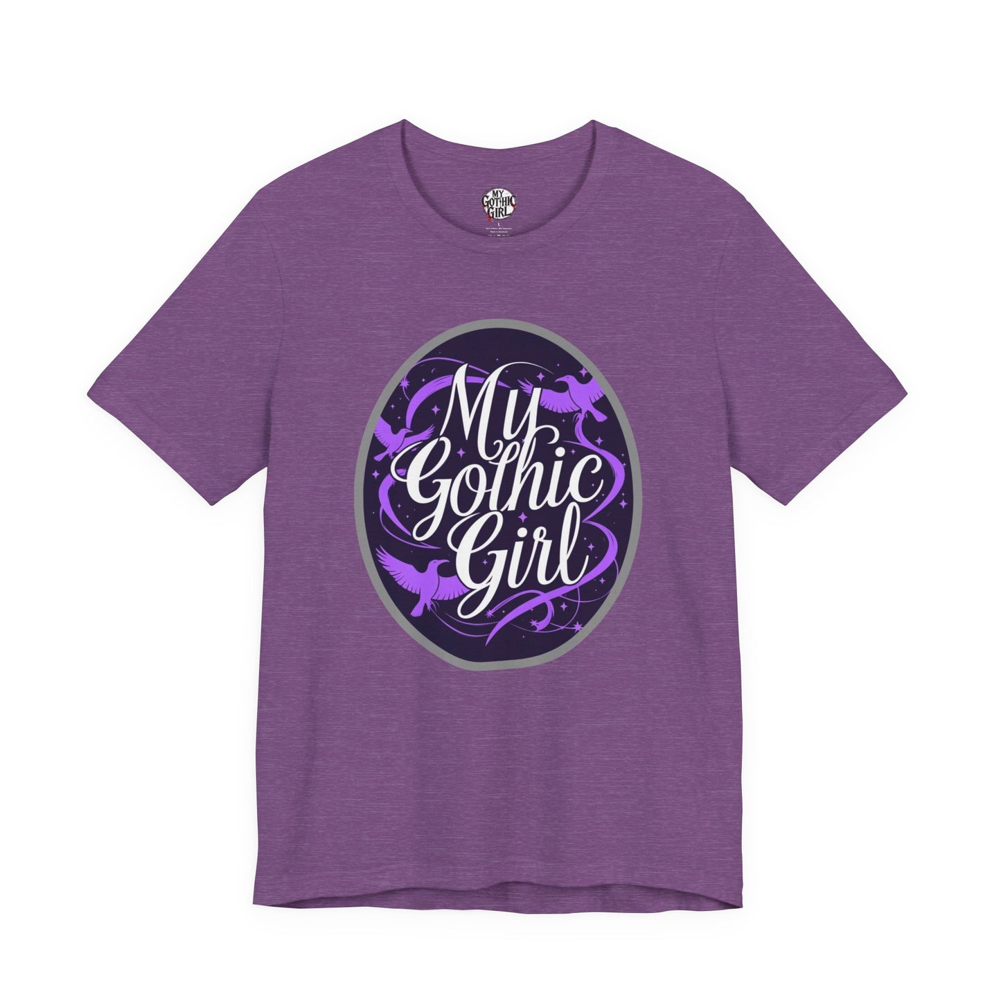 My Gothic Girl Poetic Goth Graphic Tee – Dark Alt Aesthetic Streetwear Fashion