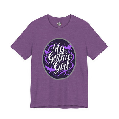 My Gothic Girl Poetic Goth Graphic Tee – Dark Alt Aesthetic Streetwear Fashion