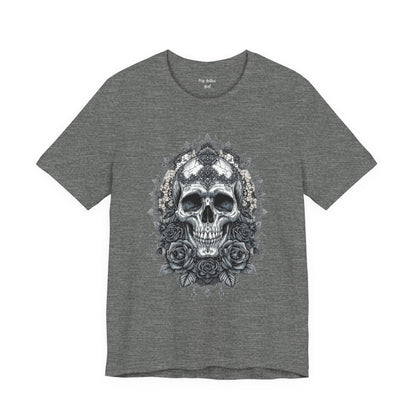 Gothic Skull Elegance T-Shirt