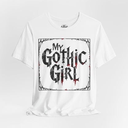 My Gothic Girl Graphic Poetic Goth Graphic Tee – My Gothic Girl