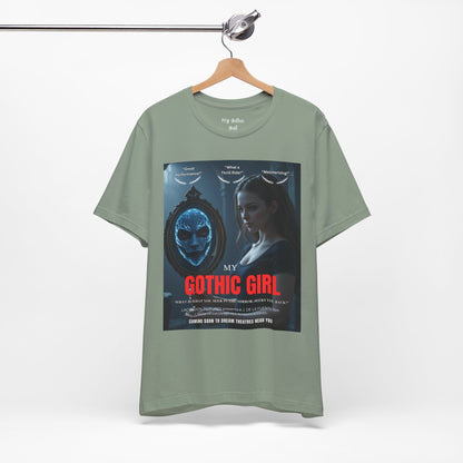My Gothic Girl "Movie Poster" Graphic Tee – Gothic Streetwear, Whimsy Goth, Dark Poetry Alt Fashion