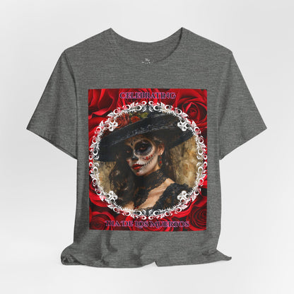 My Gothic Girl Dia De Los Muertos Graphic Tee – Gothic Streetwear, Whimsy Goth, Dark Poetry Alt Fashion