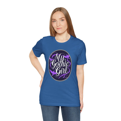 My Gothic Girl Poetic Goth Graphic Tee – Dark Alt Aesthetic Streetwear Fashion