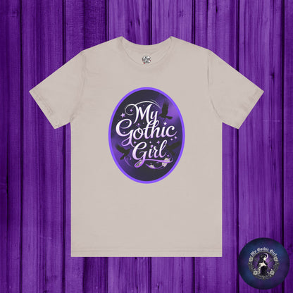 My Gothic Girl Poetic Goth Graphic Tee – Dark Alt Aesthetic Streetwear Fashion