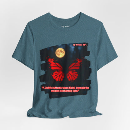 My Gothic Girl Graphic Tee – Whimsy Goth Streetwear, Dark Poetry Fashion, Alt Aesthetic Apparel