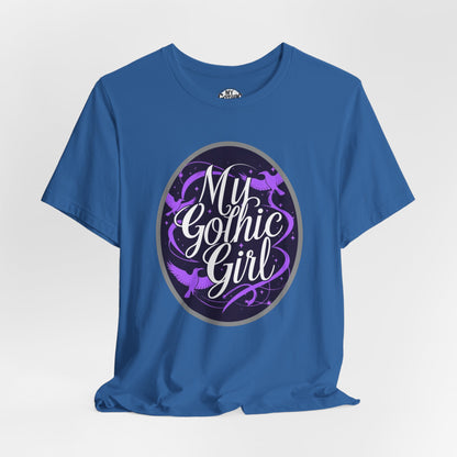 My Gothic Girl Poetic Goth Graphic Tee – Dark Alt Aesthetic Streetwear Fashion