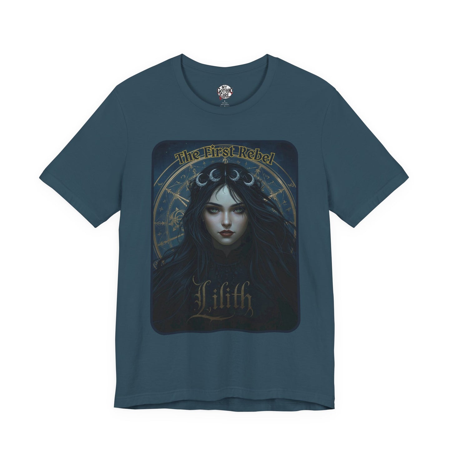 The First Rebel -"Lilith" Graphic T-Shirt – Alt Aesthetic Poetic Goth Street-wear