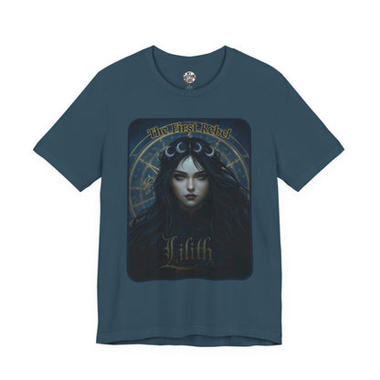 The First Rebel -"Lilith" Graphic T-Shirt – Alt Aesthetic Poetic Goth Street-wear