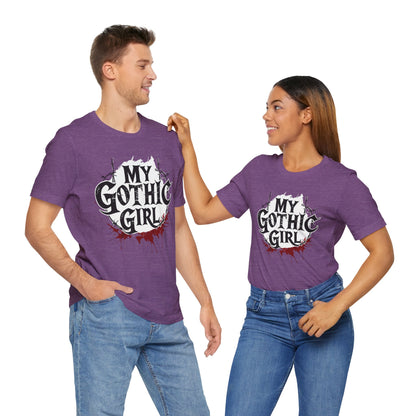 My Gothic Girl Graphic Poetic Goth Graphic Tee – My Gothic Girl