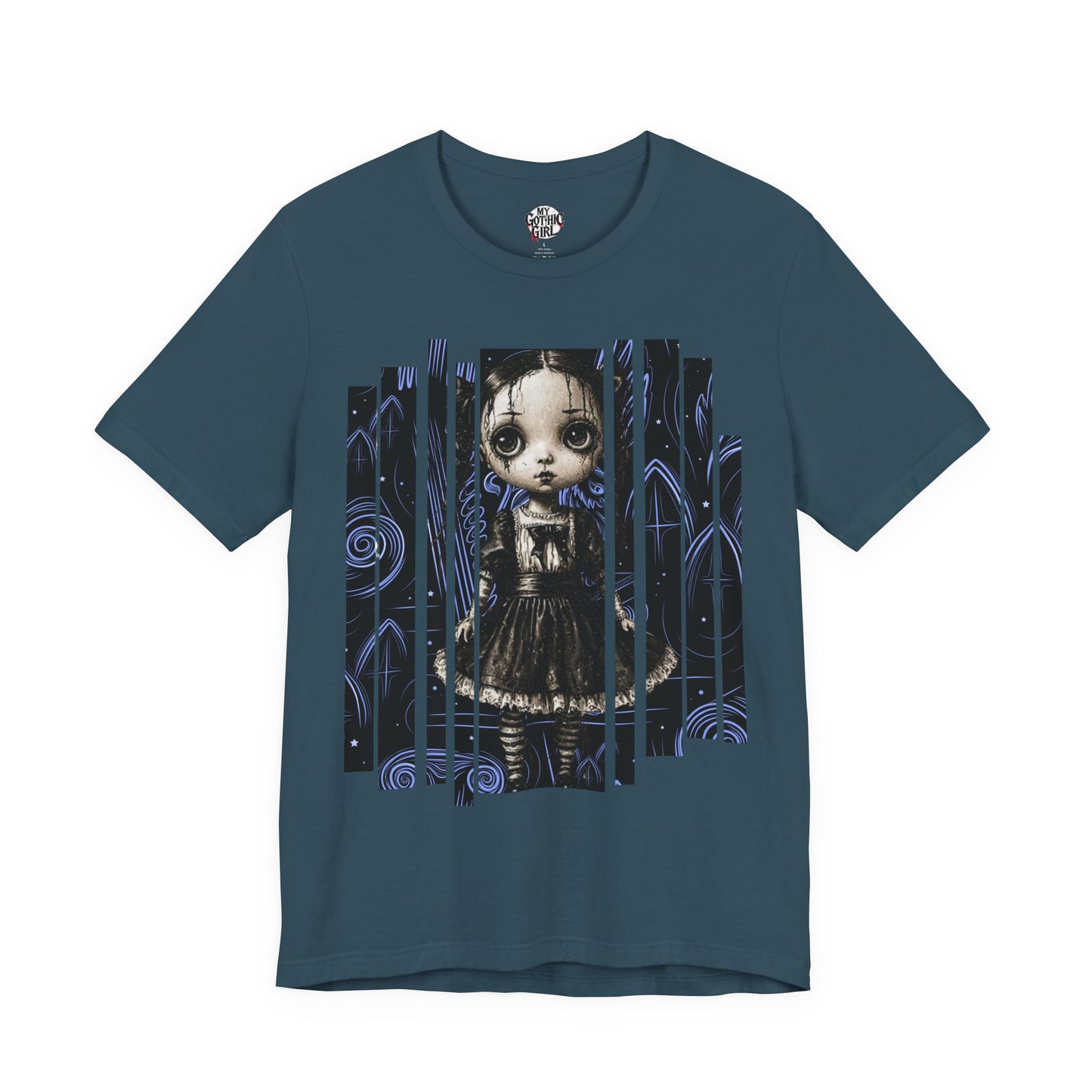 My Gothic Girl "Gothic Doll" Tee - Whimsy Goth, Gothic Fashion, Street Wear, Alt Design, Punk Fashion