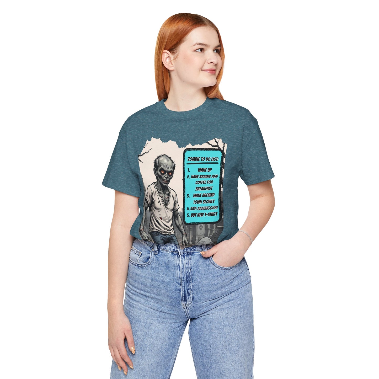 My Gothic Girl "Zombie: To Do List"  – Whimsy Goth Streetwear, Dark Poetry Fashion, Alt Aesthetic Apparel