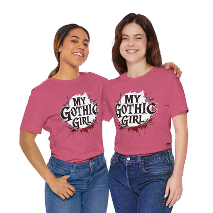 My Gothic Girl Graphic Poetic Goth Graphic Tee – My Gothic Girl