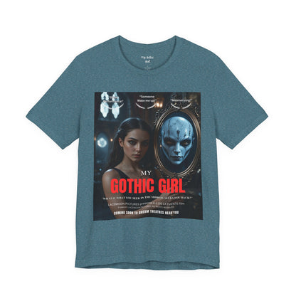 My Gothic Girl T-Shirt "Movie Poster" – Whimsy Goth Streetwear, Dark Poetry Fashion, Alt Aesthetic Apparel