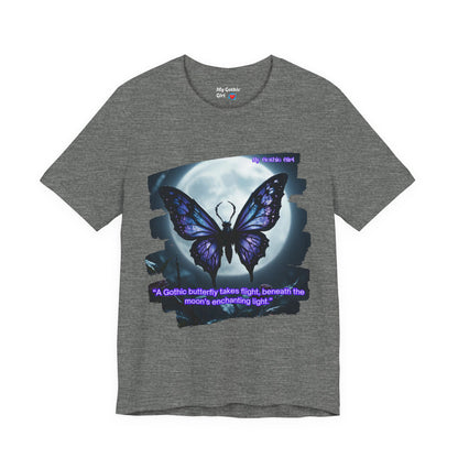 My Gothic Girl Graphic Tee – Whimsy Goth Streetwear, Dark Poetry Fashion, Alt Aesthetic Apparel