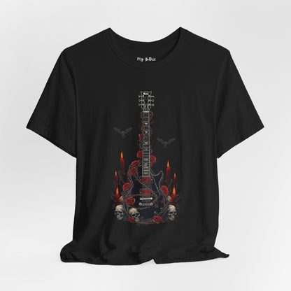 "Midnight Riff" Gothic Art Electric Guitar Tee