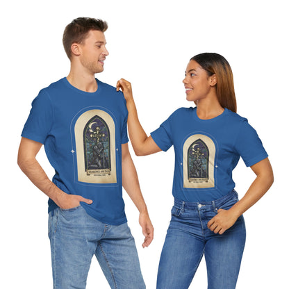 "Vengeance and Faith"  Gothic Graphic T-Shirt – Alt Aesthetic Poetic Goth Streetwear