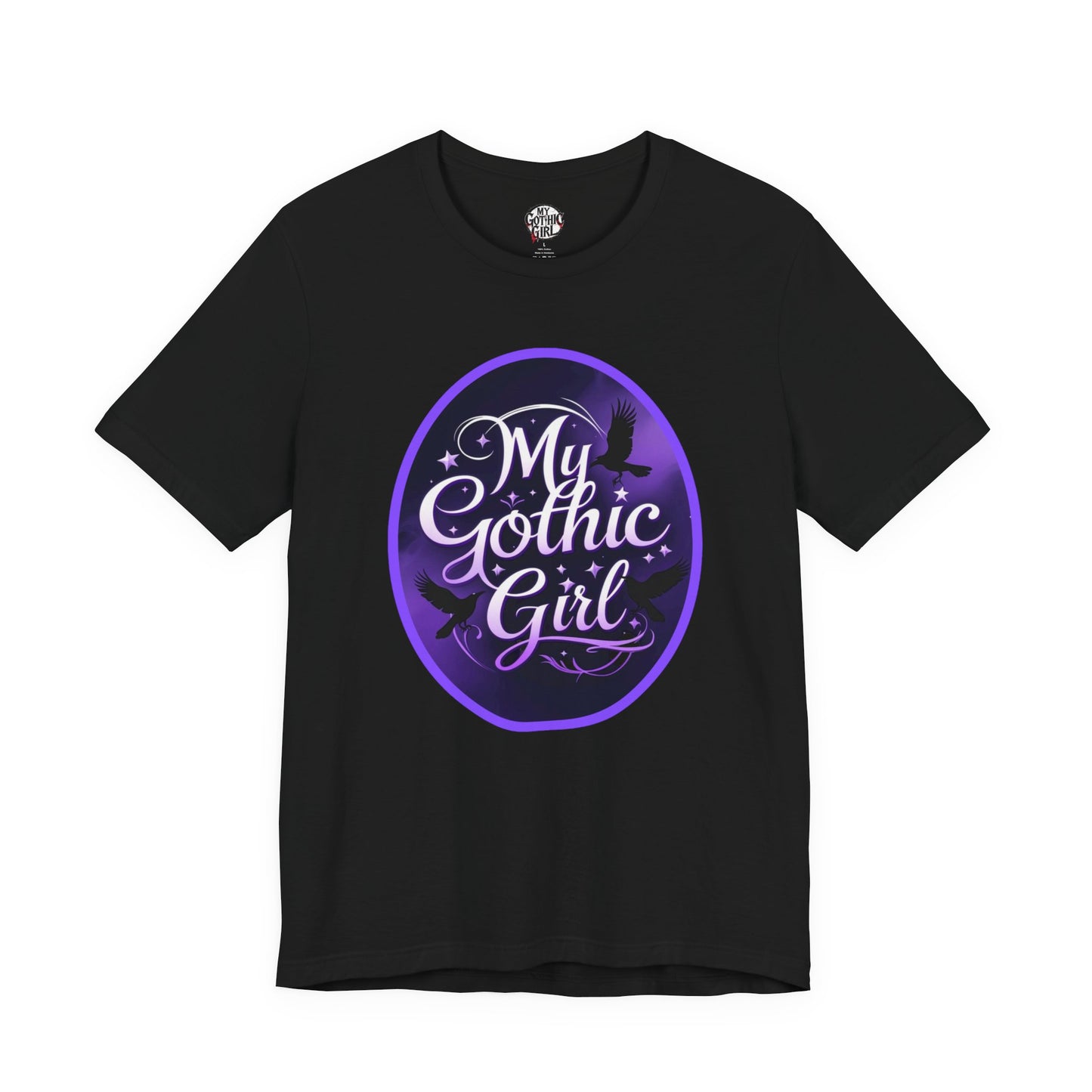 My Gothic Girl Poetic Goth Graphic Tee – Dark Alt Aesthetic Streetwear Fashion