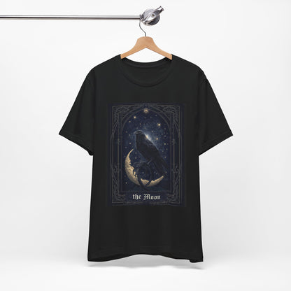 My Gothic Girl "Raven Moon" Graphic T-Shirt Unisex Gothic Dark Fashion Casual Wear