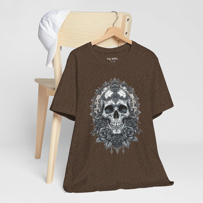 Gothic Skull Elegance T-Shirt