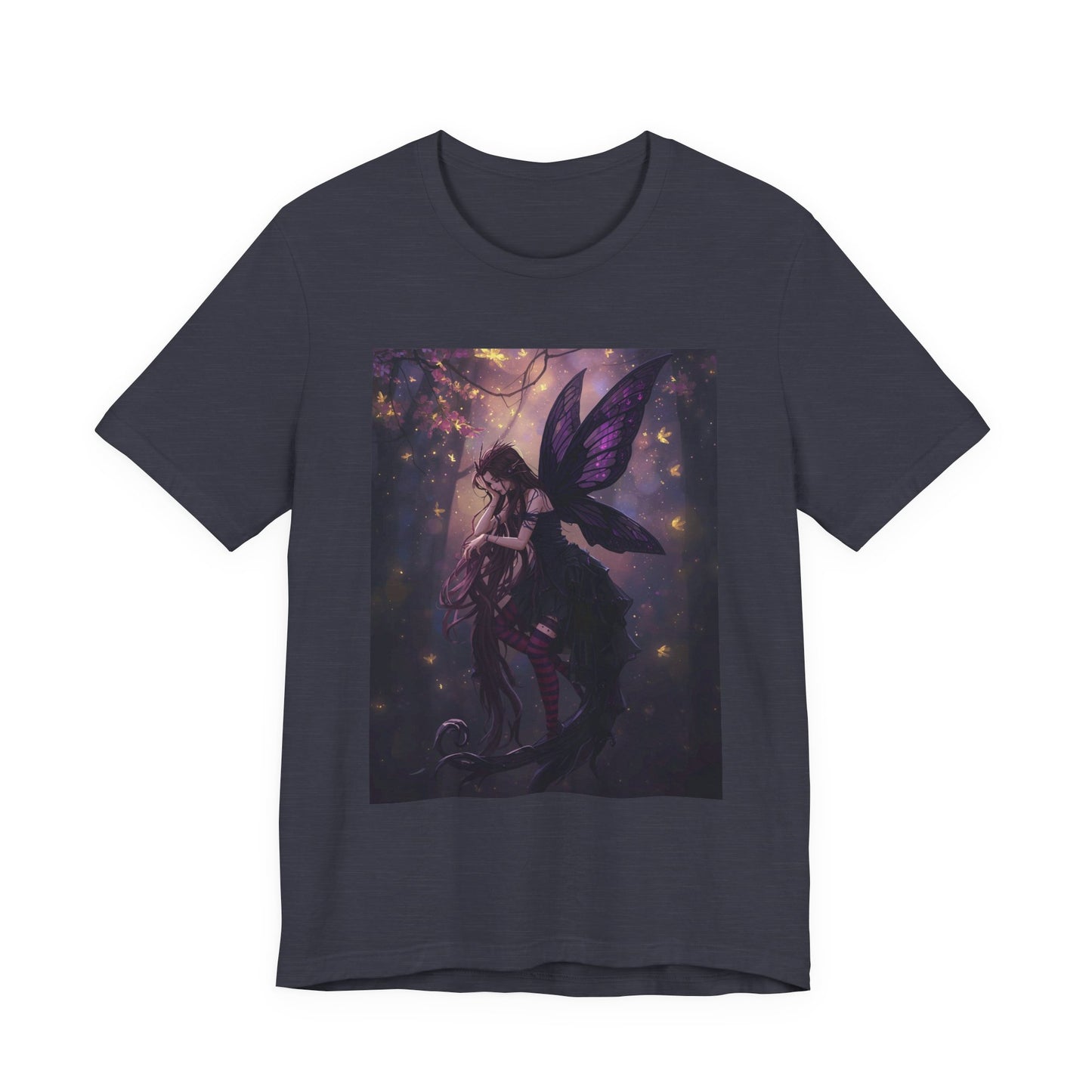 My Gothic Girl "Gothic Fairy" Graphic T-Shirt Unisex Gothic Dark Fashion Casual Wear