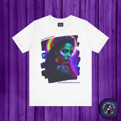 Celestial Enchantress Poetic Goth Graphic Tee – My Gothic Girl