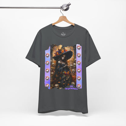 My Gothic Girl Dia De Los Muertos Graphic Tee – Gothic Streetwear, Whimsy Goth, Dark Poetry Alt Fashion