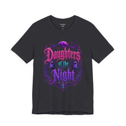 Daughters of the Night Tee — Gothic Vampire Moon Graphic T-Shirt