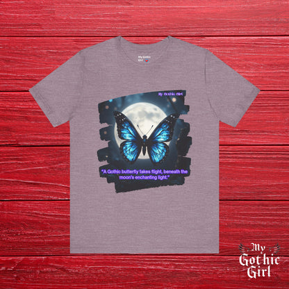 My Gothic Girl Graphic Tee – Whimsy Goth Streetwear, Dark Poetry Fashion, Alt Aesthetic Apparel