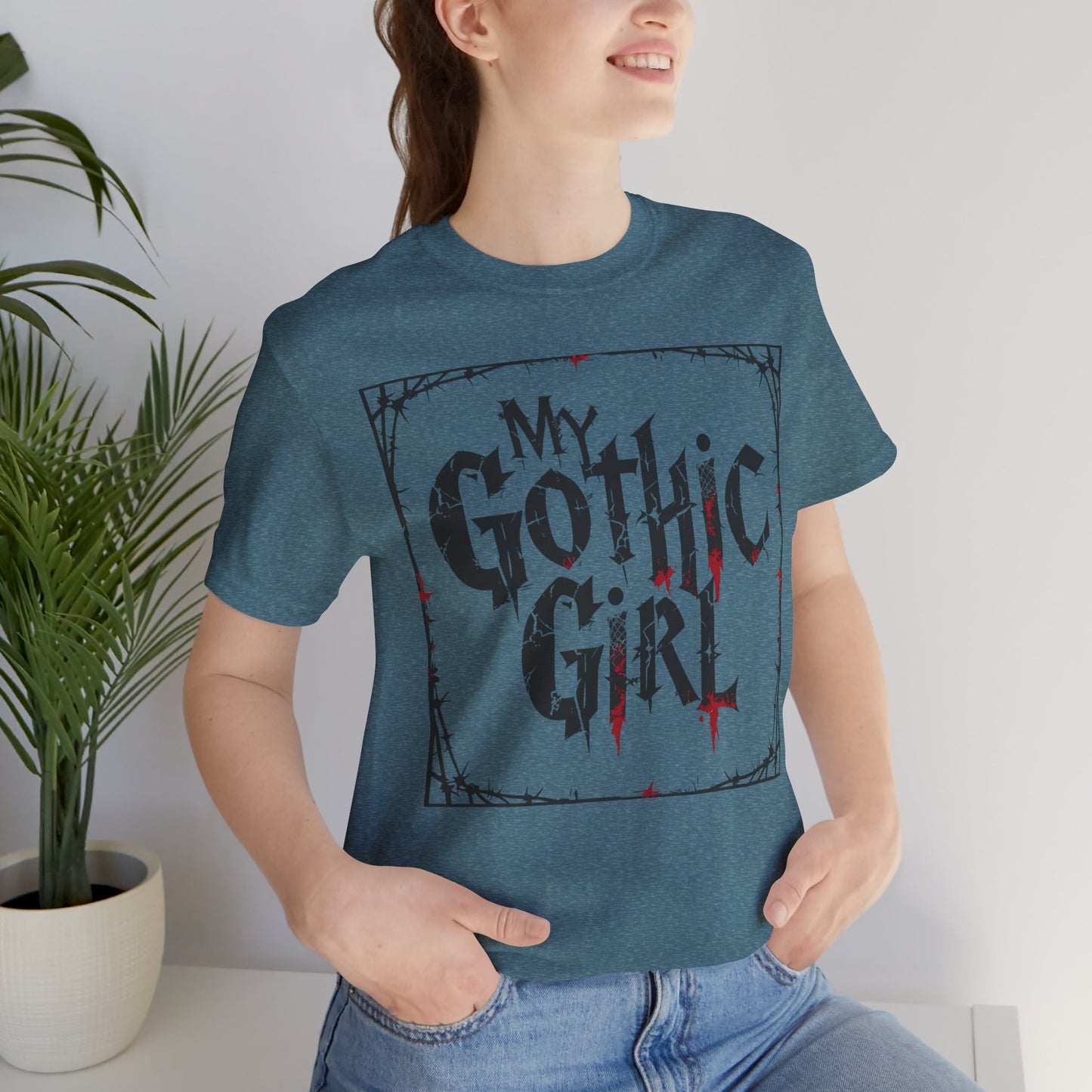 My Gothic Girl Graphic Poetic Goth Graphic Tee – My Gothic Girl