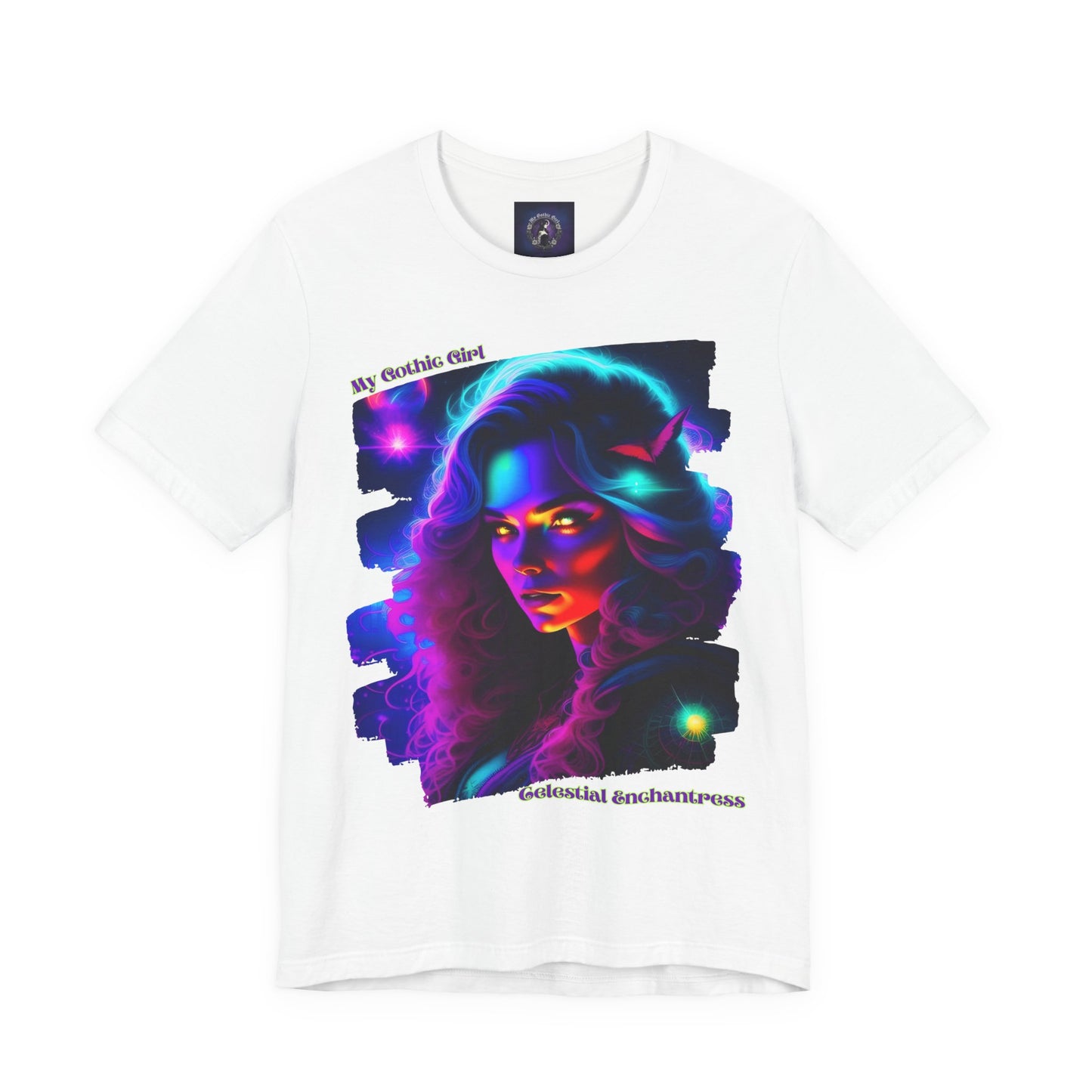 Celestial Enchantress Poetic Goth Graphic Tee – My Gothic Girl