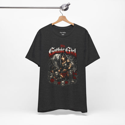 My Gothic Girl - Skater Girl Short Sleeve T Shirt