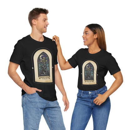 "Vengeance and Faith"  Gothic Graphic T-Shirt – Alt Aesthetic Poetic Goth Streetwear