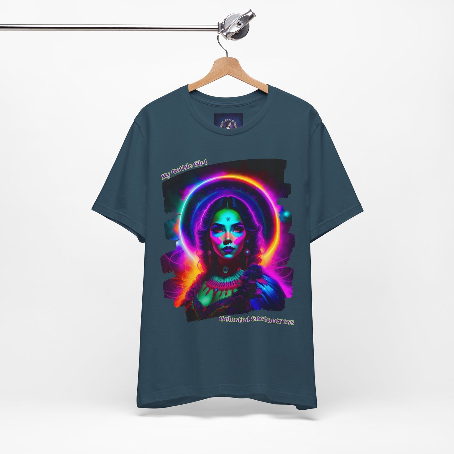 Celestial Enchantress Poetic Goth Graphic Tee – My Gothic Girl