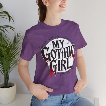 My Gothic Girl Graphic Poetic Goth Graphic Tee – My Gothic Girl