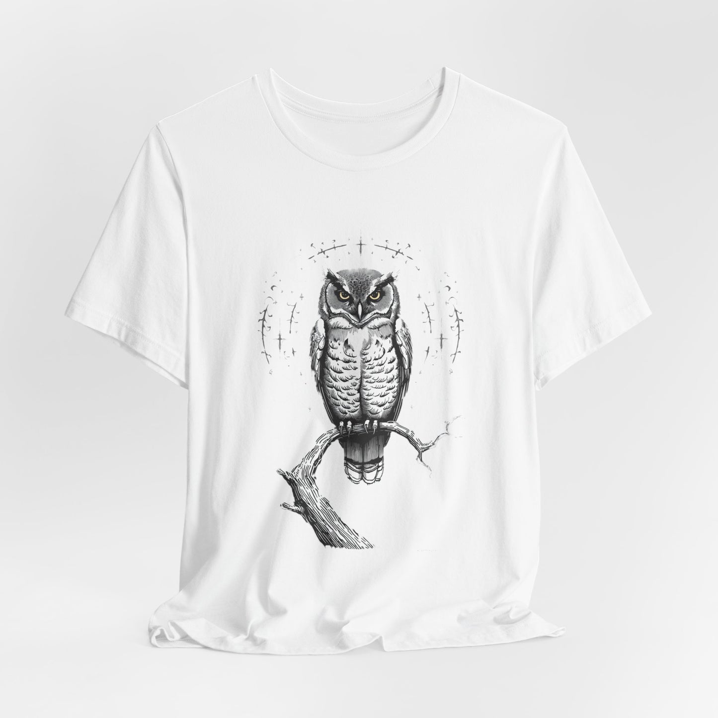Gothic Watcher Owl - Graphic Tee