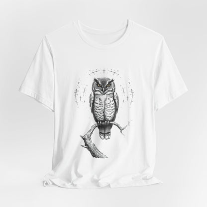 Gothic Watcher Owl - Graphic Tee