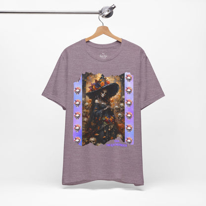 My Gothic Girl Dia De Los Muertos Graphic Tee – Gothic Streetwear, Whimsy Goth, Dark Poetry Alt Fashion