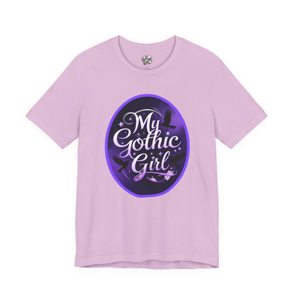 My Gothic Girl Poetic Goth Graphic Tee – Dark Alt Aesthetic Streetwear Fashion