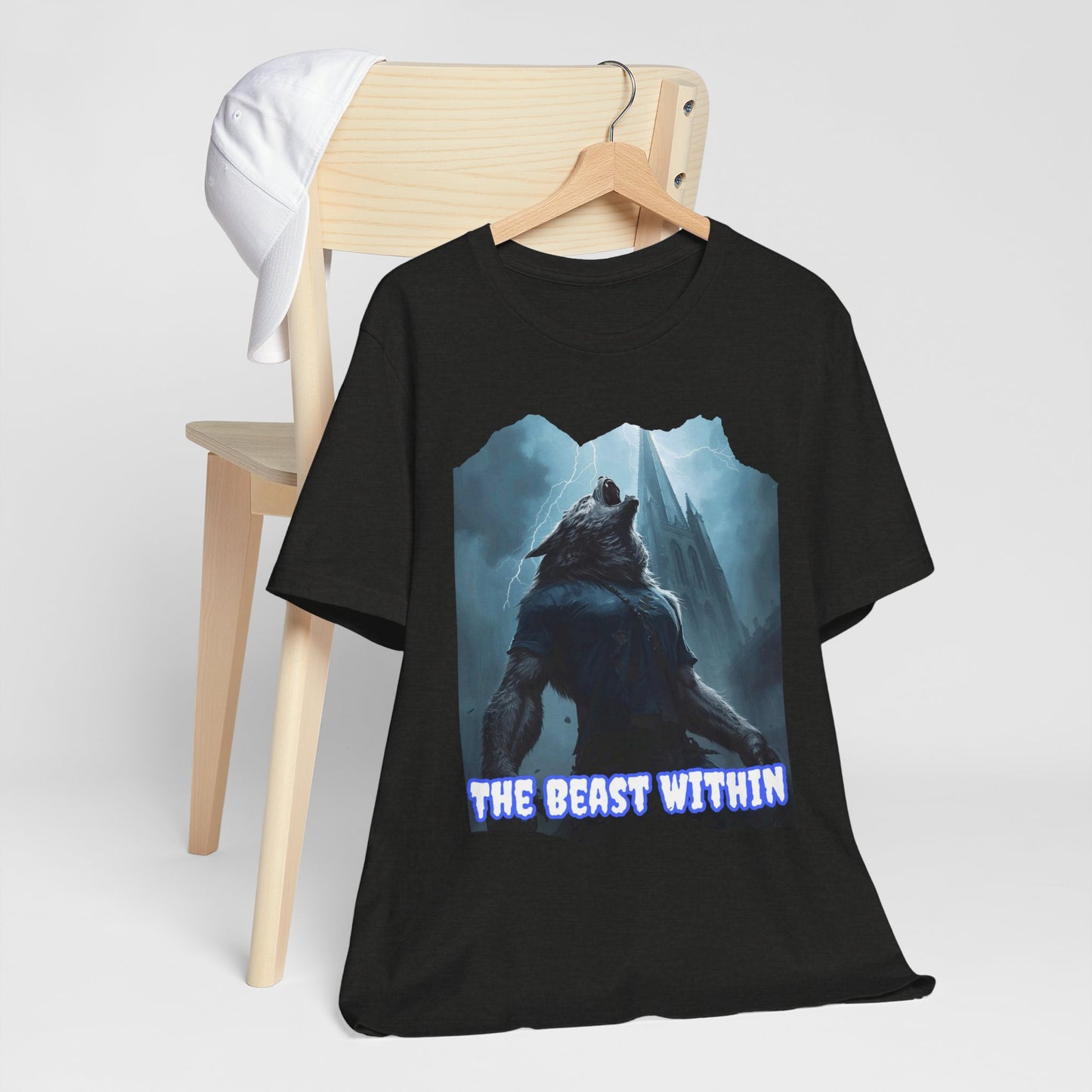 My Gothic Girl "The Beast Within" Graphic T-Shirt Unisex Gothic Dark Fashion Casual Wear