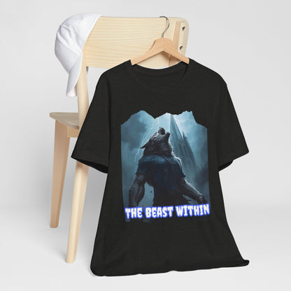 My Gothic Girl "The Beast Within" Graphic T-Shirt Unisex Gothic Dark Fashion Casual Wear