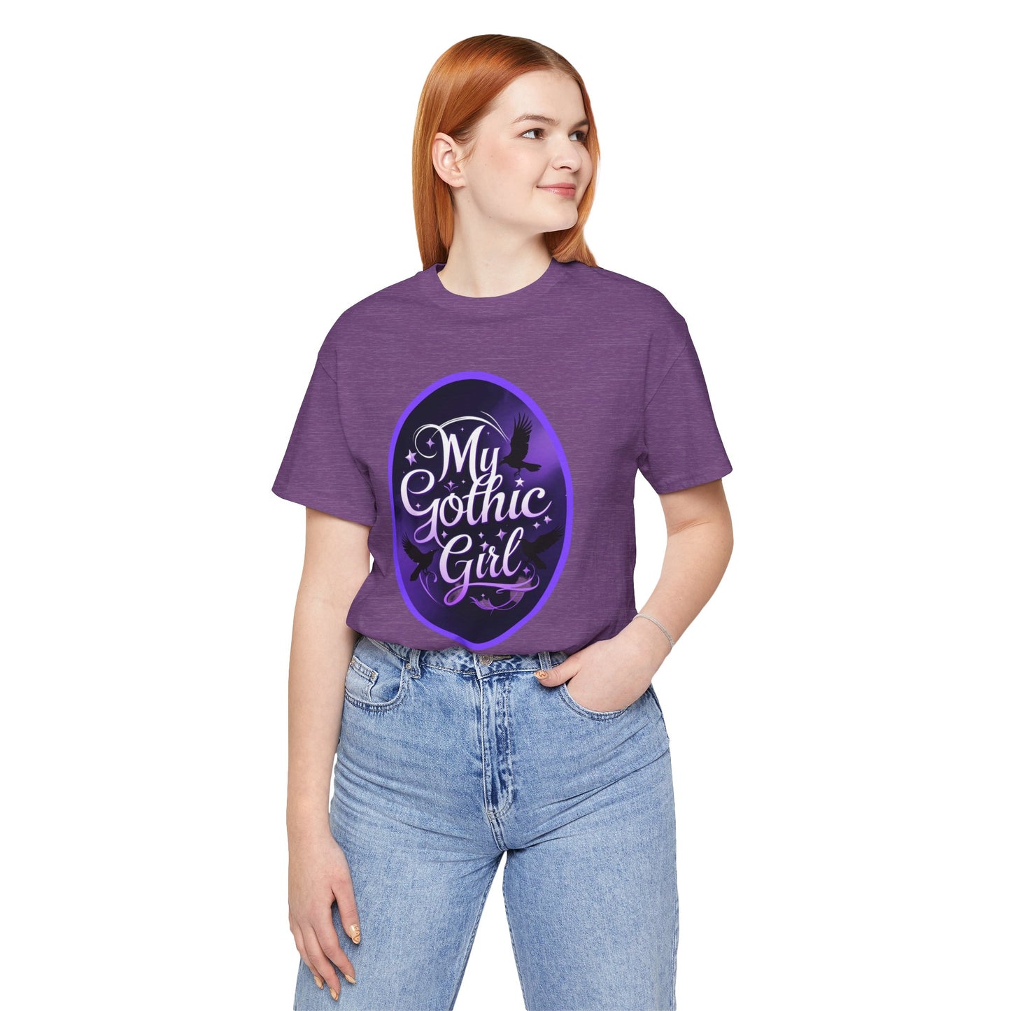 My Gothic Girl Poetic Goth Graphic Tee – Dark Alt Aesthetic Streetwear Fashion