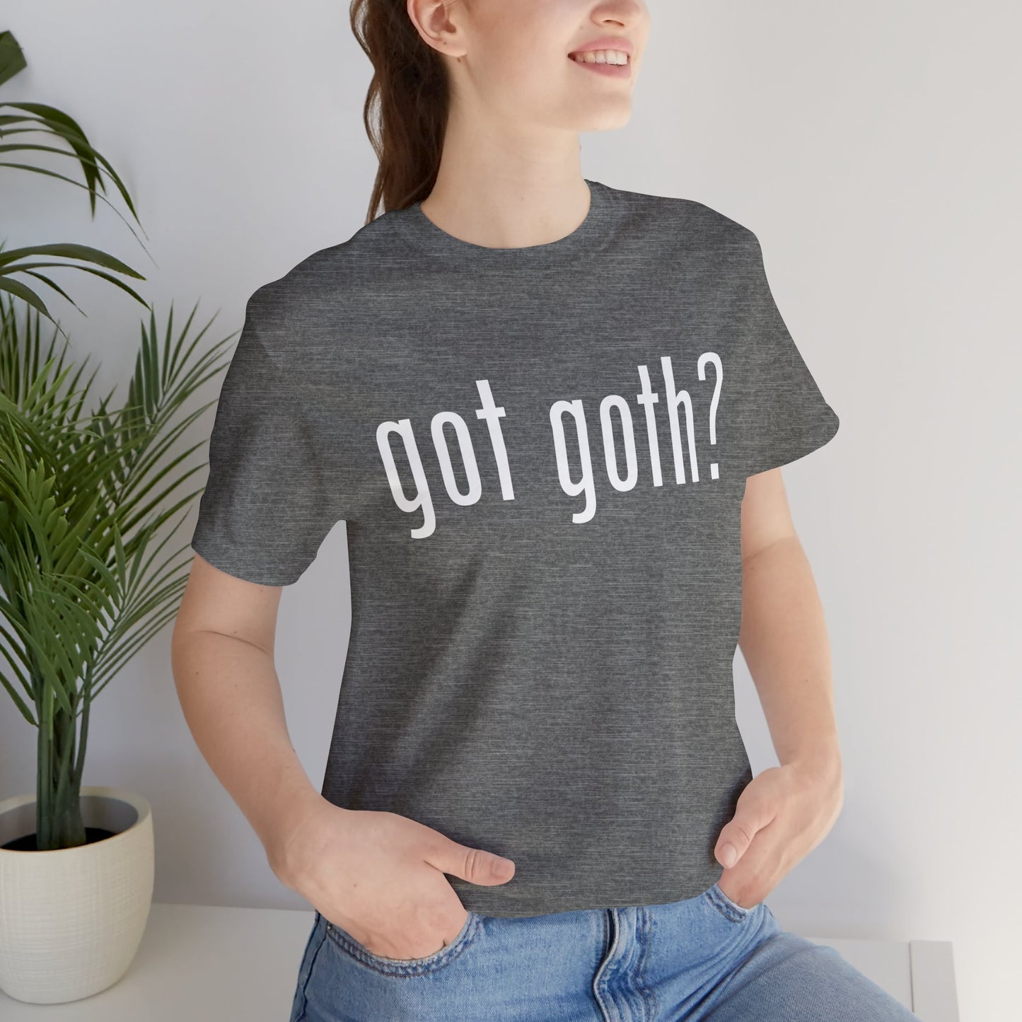 Gothic T-Shirts for Women & Men "got goth?" Dark Aesthetic & Alternative Tees – My Gothic Girl