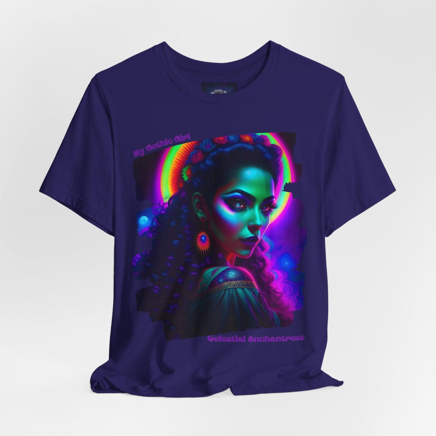 Celestial Enchantress Poetic Goth Graphic Tee – My Gothic Girl